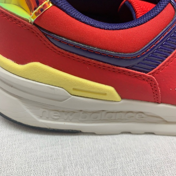 New Balance 997H 'Team Orange / Virtual Sky' Sneakers – Size 8 - Picture 8 of 13